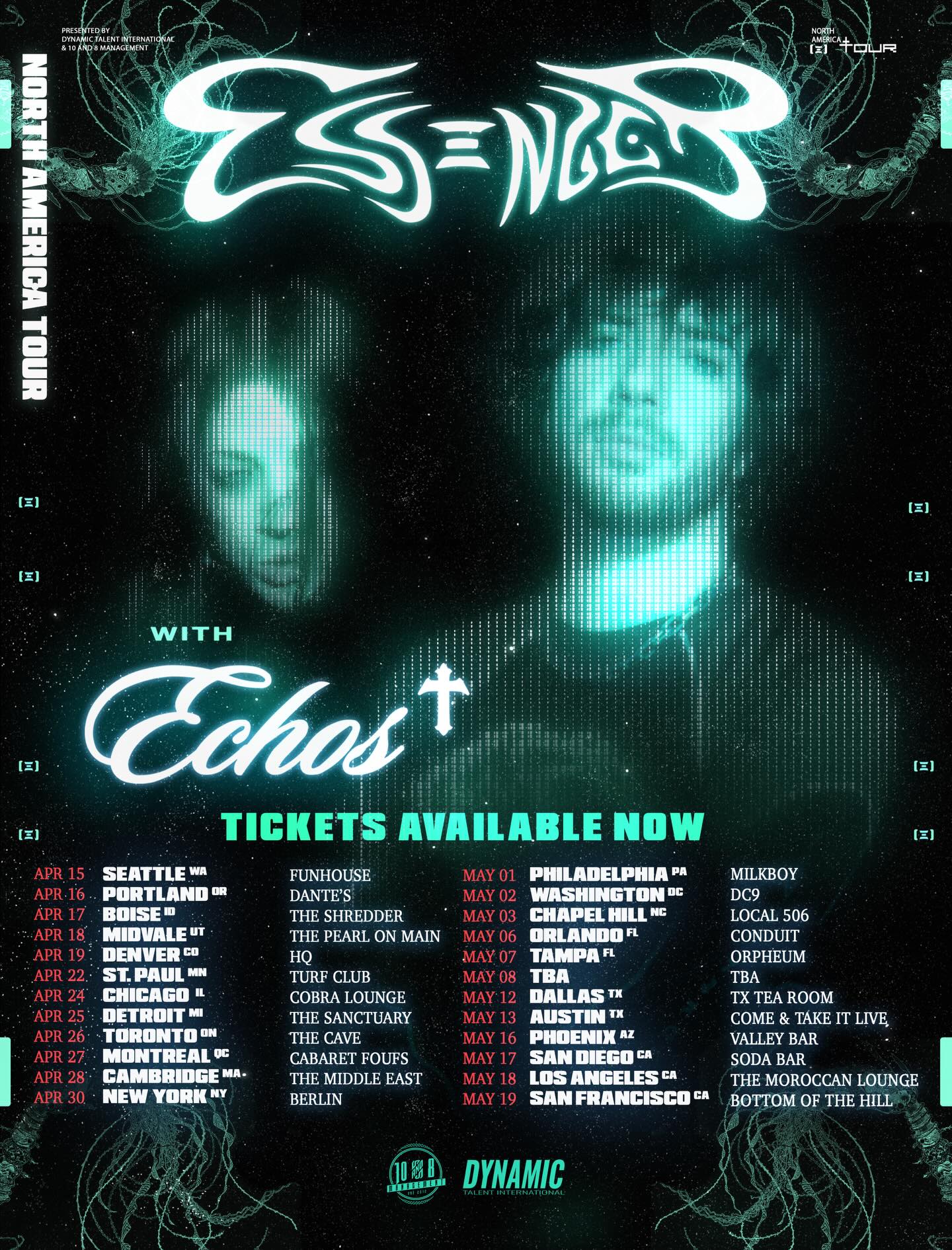 Echos Tour Poster 2026